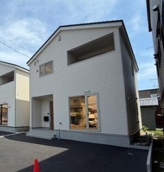 外観パース１号棟です。